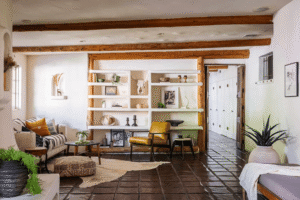 Interior Design Mediterranean Style Sun Held in Stone