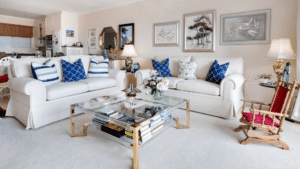 Retro style interior design