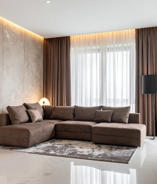 living room Interior Design studio Dubai