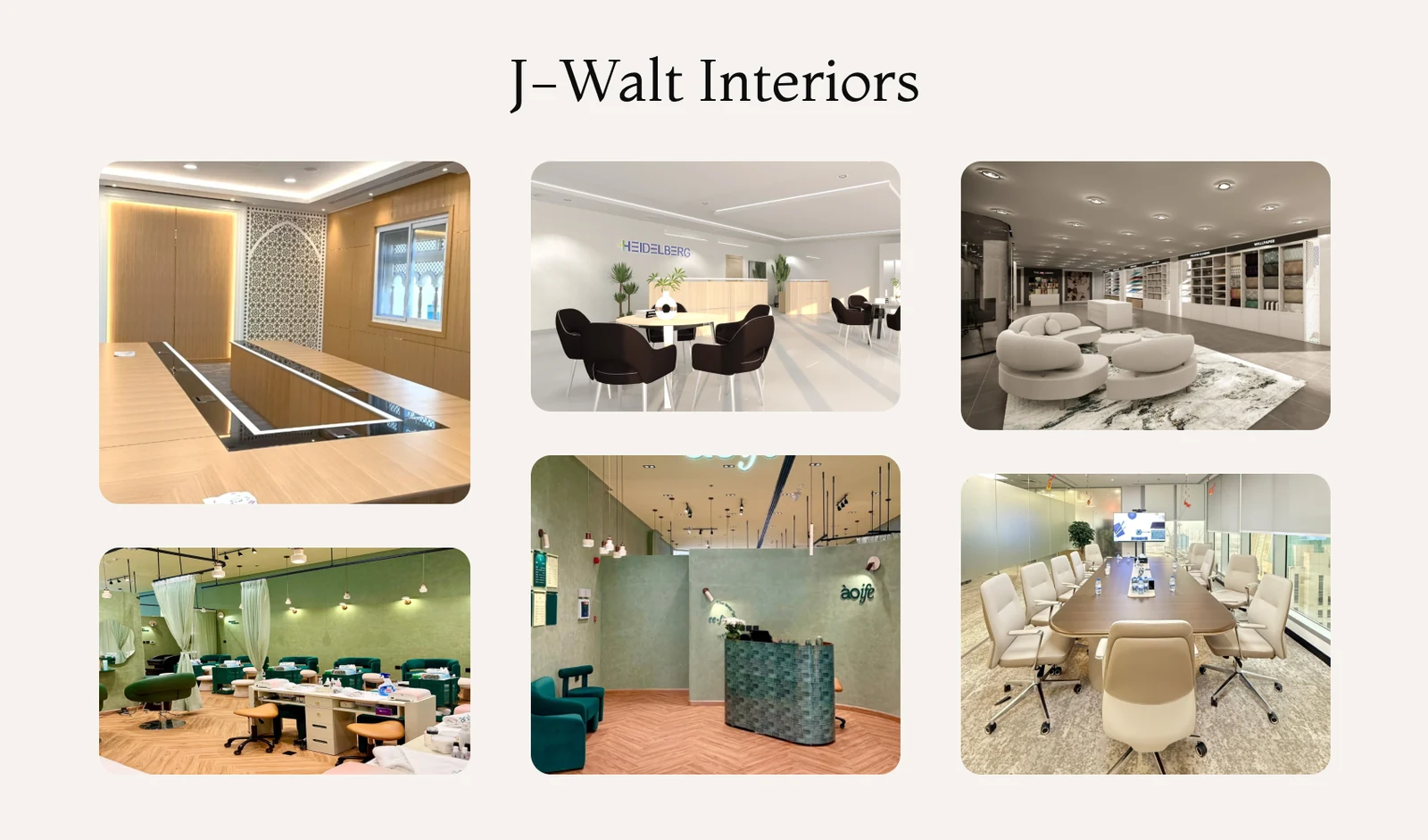 Algedra luxury villa interiors from an interior design studio in Dubai
